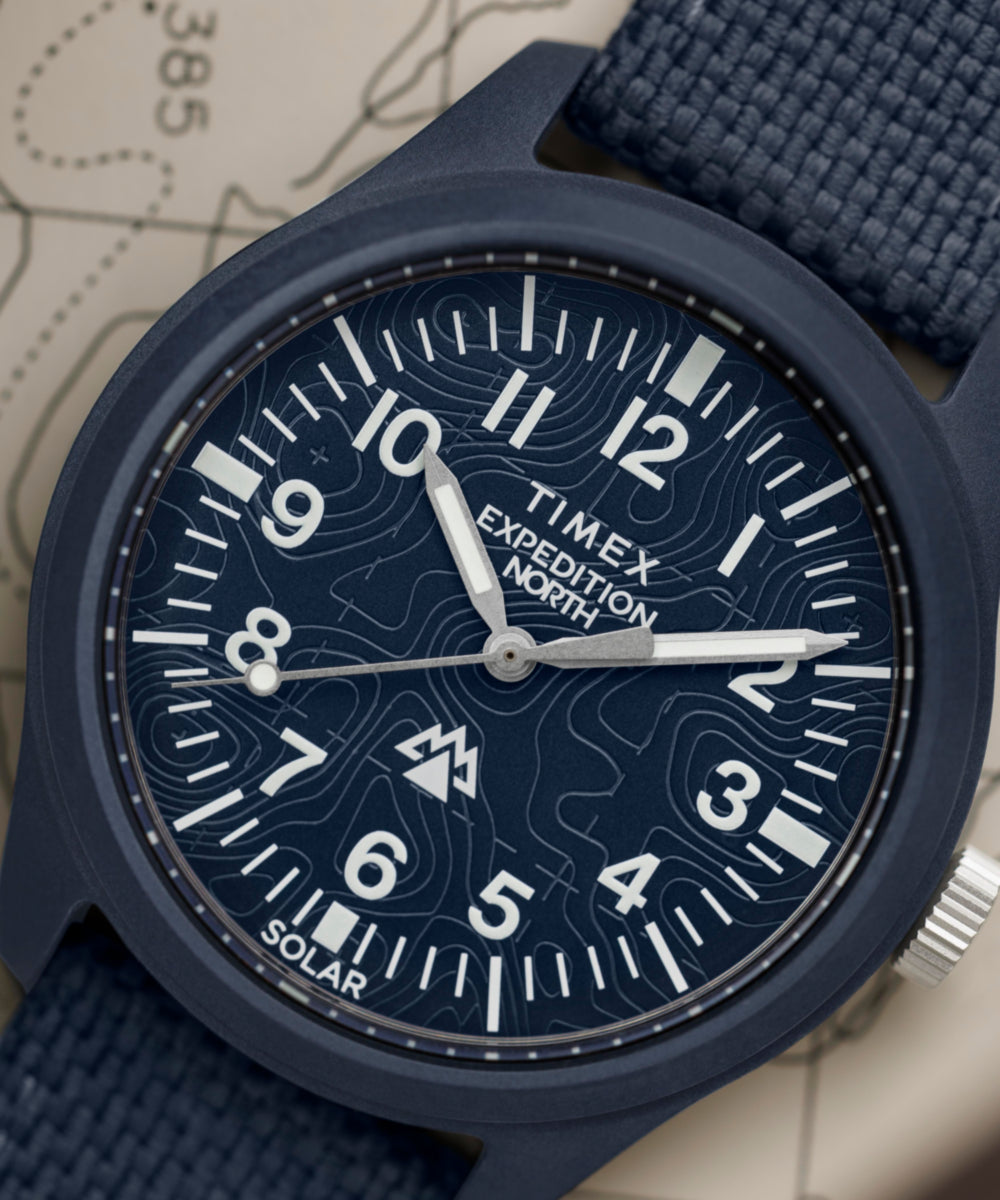 Expedition Traprock Solar 40mm Eco-friendly Strap Watch