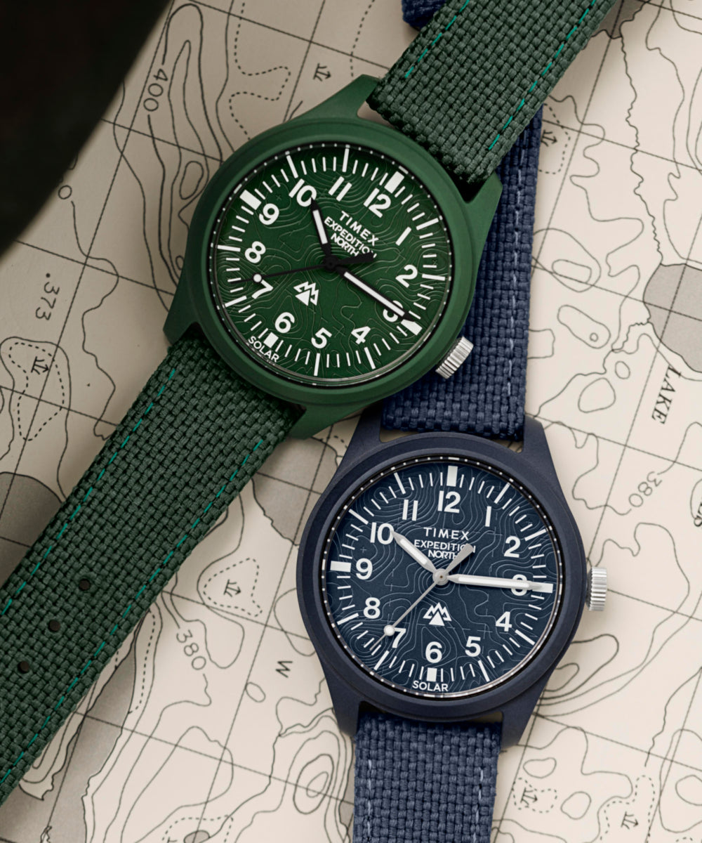 Expedition Traprock Solar 40mm Eco-friendly Strap Watch