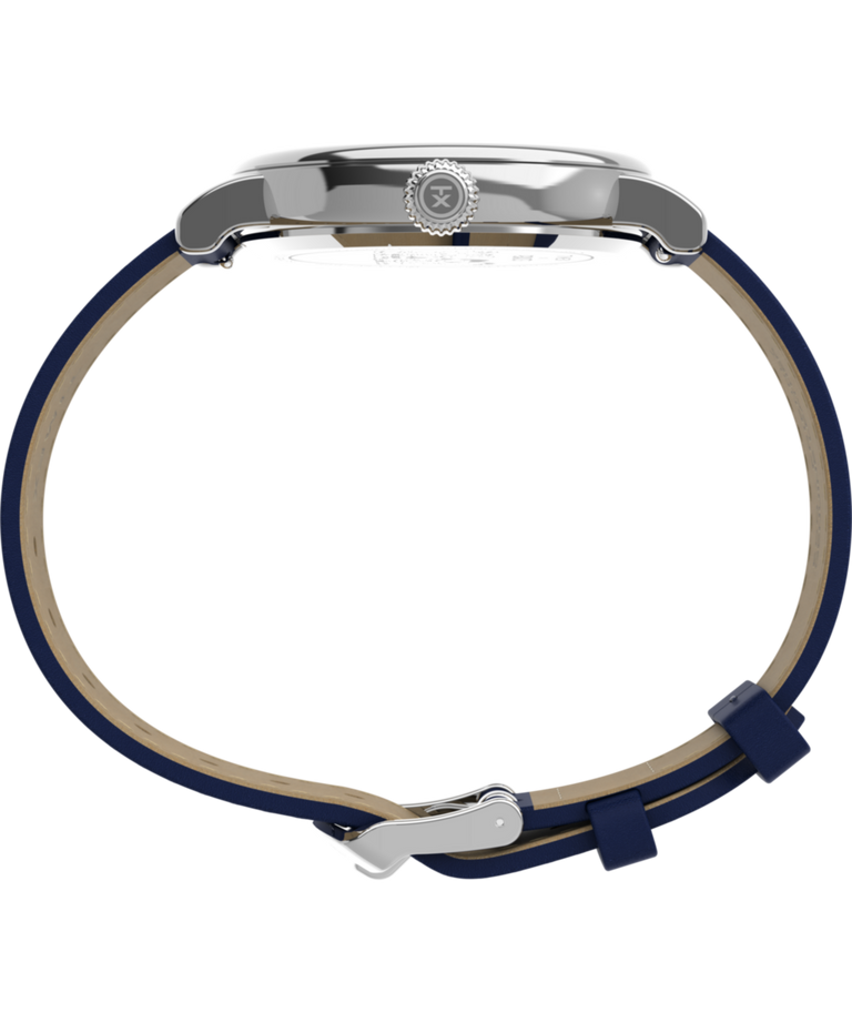 TW2W72700 Peanuts® x Timex Standard Pumpkin Patch 40mm Leather Strap Watch   Profile Image