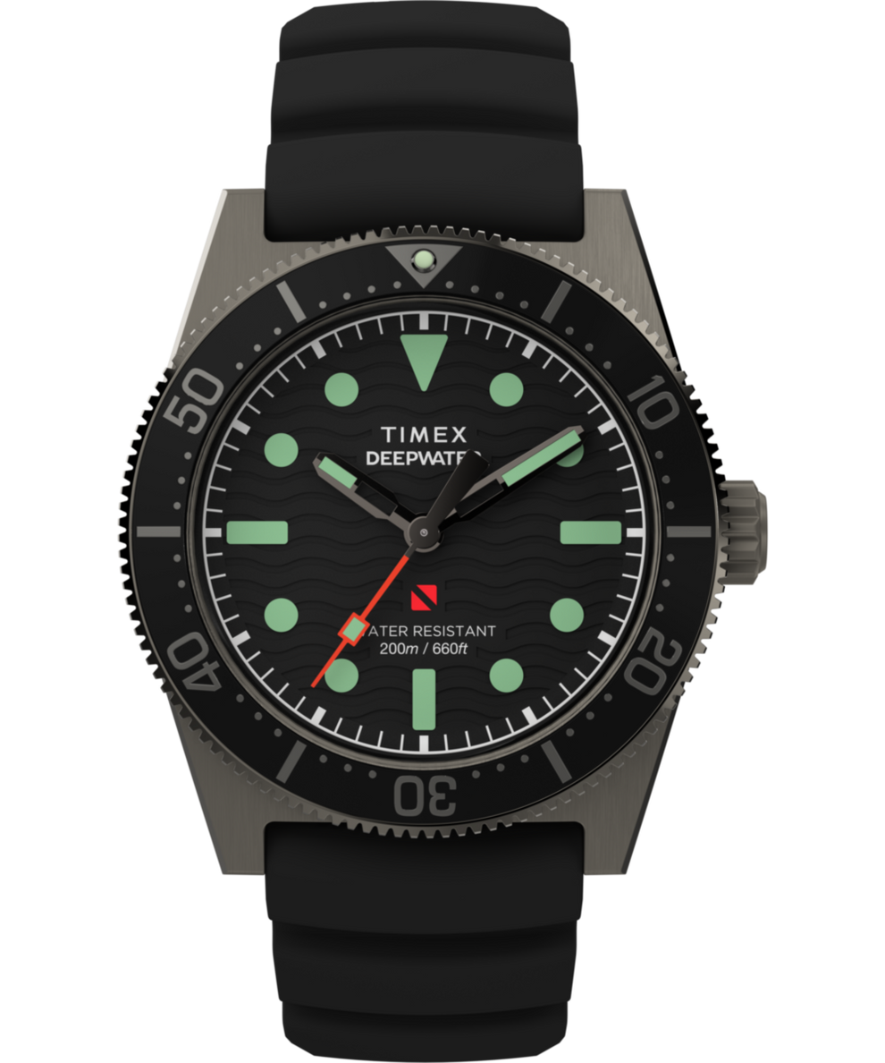 Deepwater Reef 200 41mm Synthetic Rubber Strap Watch