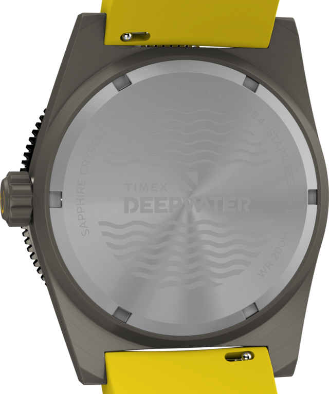 TW2W74800 Deepwater Reef 200 41mm Synthetic Rubber Strap Watch    Caseback Image