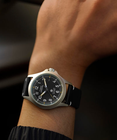 TW2W78100 Expedition Titanium 38mm Leather Strap Watch  Primary Wrist Image