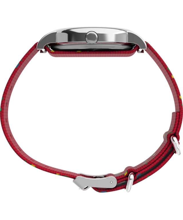 TW2W80800 Peanuts® x Timex Weekender Holiday 38mm Fabric Strap Watch Profile Image