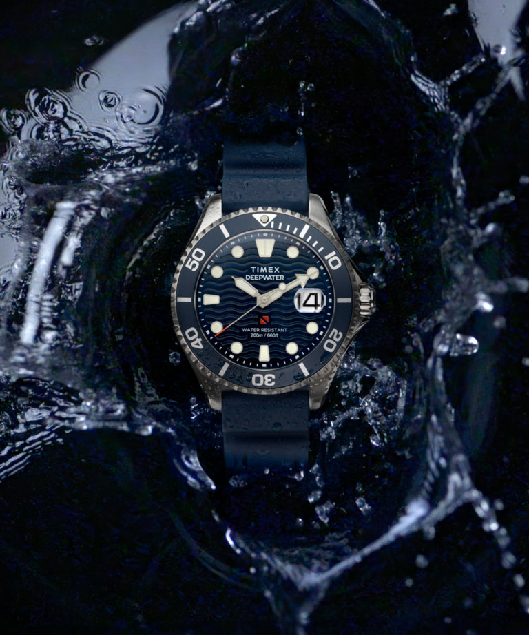 TW2W81500 Deepwater Meridian 200 44mm Synthetic Rubber Strap Watch  Campaign Key Silhouettes (Beauty shots) Image