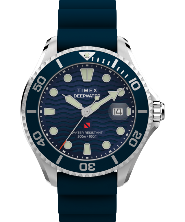 TW2W81500 Deepwater Meridian 200 44mm Synthetic Rubber Strap Watch  Primary Image