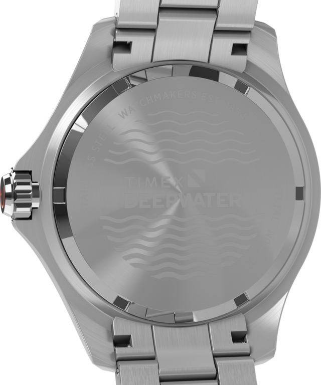 TW2W81900 Deepwater Meridian 200 44mm Stainless Steel Bracelet Watch Caseback Image