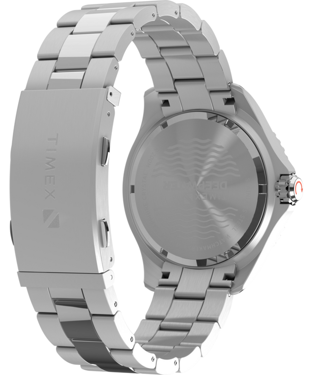 TW2W81900 Deepwater Meridian 200 44mm Stainless Steel Bracelet Watch Caseback with Attachment Image
