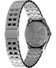 TW2W83300 Timex x Peanuts® Q Timex® GMT 38mm Stainless Steel Bracelet Watch Caseback with Attachment Image