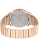 TW2W83800 Timex x Peanuts® Q Timex® In Bloom 36mm Stainless Steel Expansion Band Watch Caseback with Attachment Image