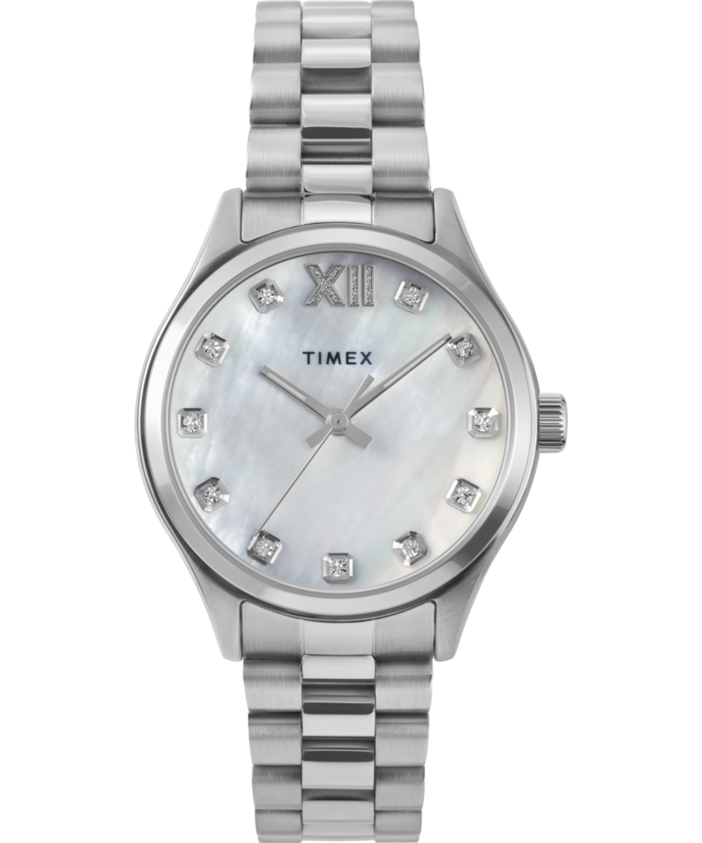 TW2W85300 Timex Legacy 34mm Stainless Steel Bracelet Watch Primary Image