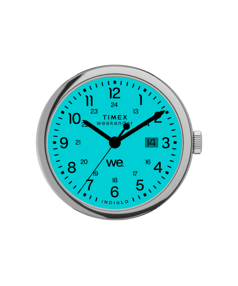 TW2W86800 Weekender 40mm Leather Strap Watch Indiglo On