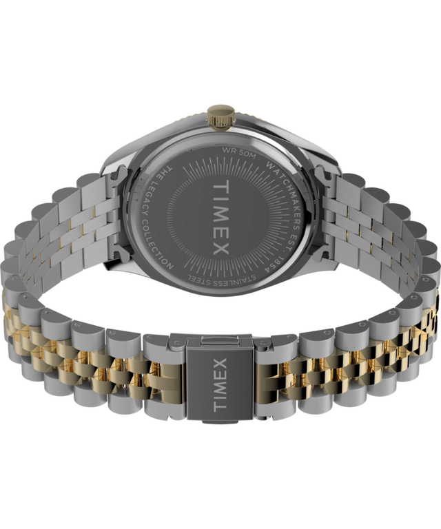 TW2W87400 Timex Legacy 36mm Stainless Steel Bracelet Watch   Caseback with Attachment Image