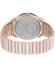 TW2W87700 Q Timex® 36mm Stainless Steel Expansion Band Watch  Caseback with Attachment Image
