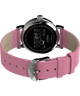 TW2W88900 Timex Standard x Peanuts Valentine's 40mm Leather Strap Watch Caseback with Attachment Image
