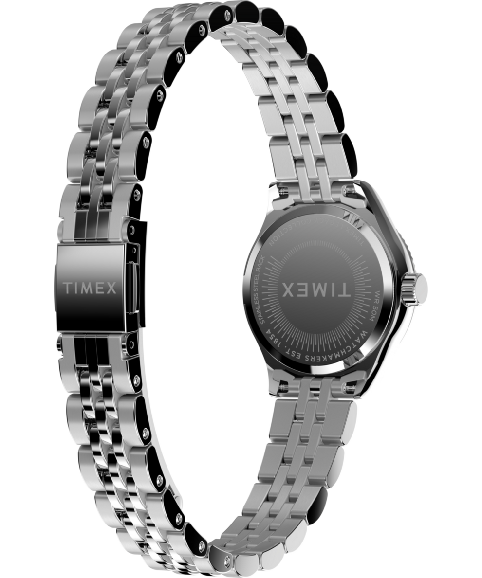 TW2W90700 Timex Legacy Mini 25mm Stainless Steel Bracelet Watch  Caseback with Attachment Image