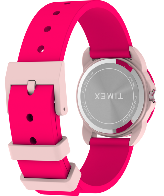 TW2W92200 TIMEX TIME MACHINES® 30mm Silicone Strap Watch Caseback with Attachment Image