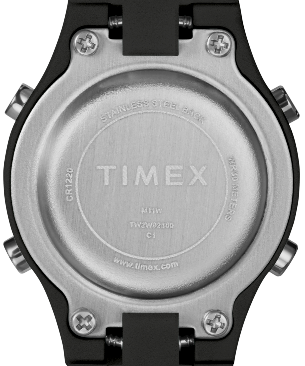 TW2W92400 TIMEX TIME MACHINES® 27mm Resin Strap Watch  Caseback Image
