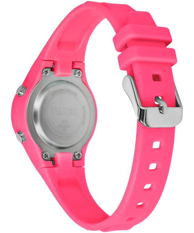 TW2W92500 TIMEX TIME MACHINES® 27mm Resin Strap Watch  Caseback with Attachment Image