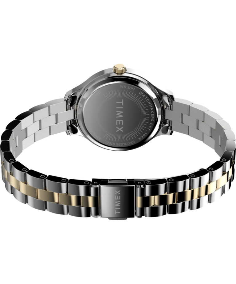 TW2W98100 Peyton 32mm Stainless Steel Bracelet Watch Caseback with Attachment Image