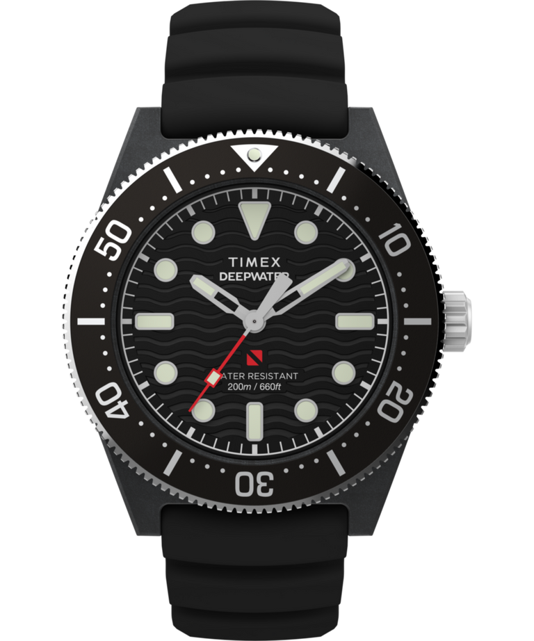 TW2Y02200 Deepwater Reef 200 XCF 43mm Synthetic Rubber Strap Watch Primary Image