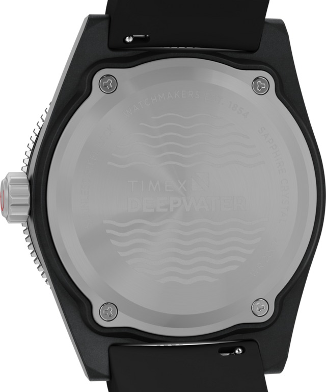 TW2Y02200 Deepwater Reef 200 XCF 43mm Synthetic Rubber Strap Watch Caseback Image
