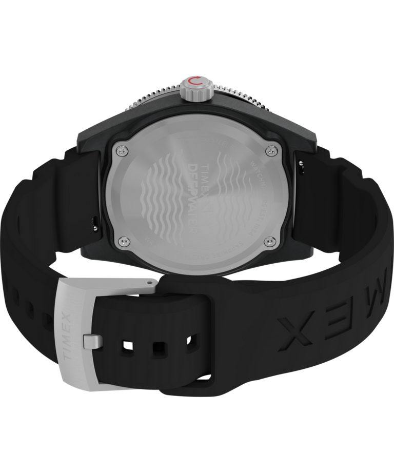 TW2Y02200 Deepwater Reef 200 XCF 43mm Synthetic Rubber Strap Watch Caseback with Attachment Image