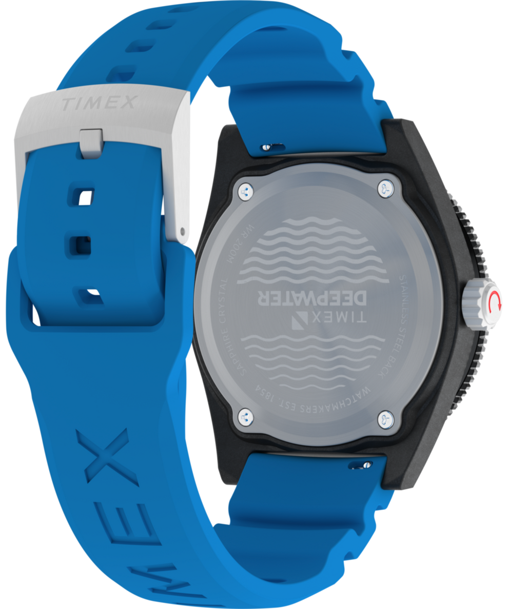 TW2Y02500 Deepwater Reef 200 XCF 43mm Synthetic Rubber Strap Watch Caseback with Attachment Image