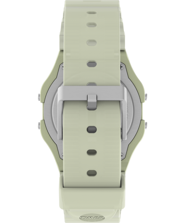 TW2Y02600 Timex T80 Glow in the Dark 34mm Resin Strap Watch Strap Image