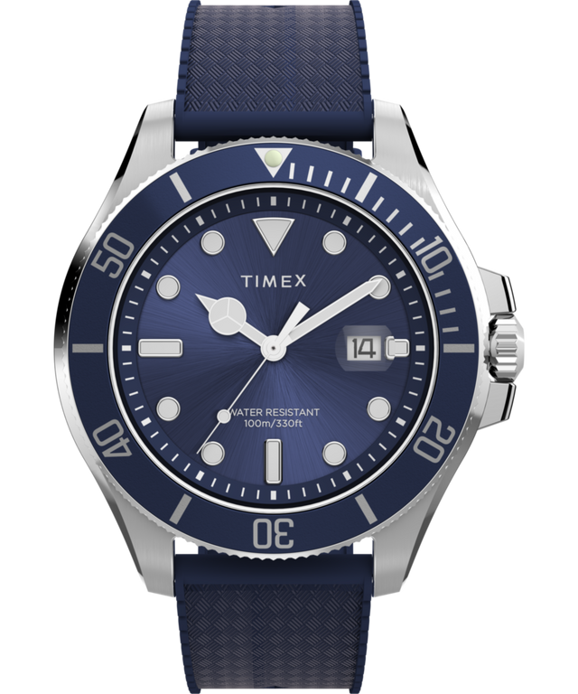 TW2Y05000 Harborside Coast 44mm Synthetic Rubber Strap Watch Primary Image