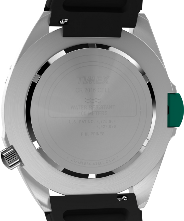 Timex 1995 Intrepid Reissue 46mm Synthetic Rubber Strap Watch