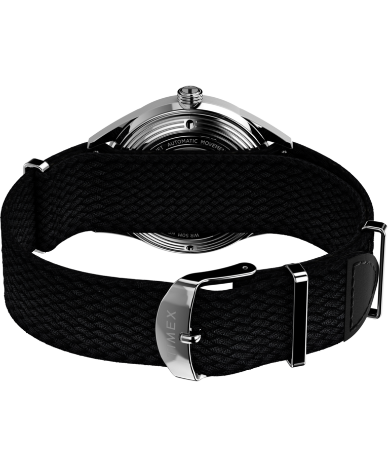 TW2Y06300 Marlin® Jet Automatic 38mm Fabric Strap Watch Caseback with Attachment Image