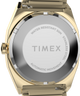 TW2Y07200 Timex® Automatic 1983 E-Line 34mm Gold Tone Expansion Band Watch Caseback Image