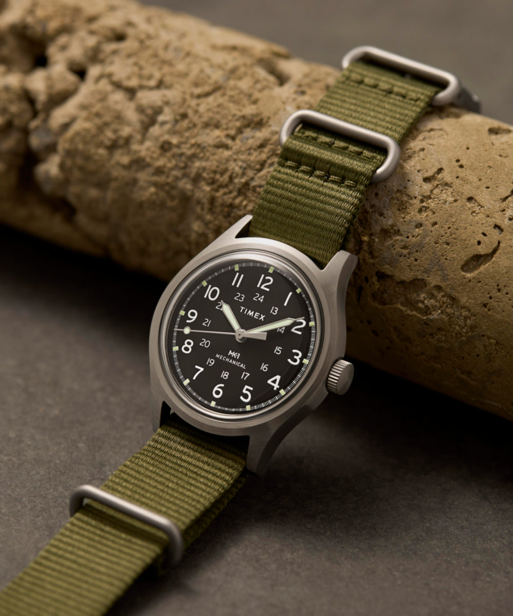 TIMEX MK1 TW2Y07900 36mmミリタリーウォッチ MK1® Hand-Wound 36mm Fabric Strap Watch - TW2Y07900 | Timex UK