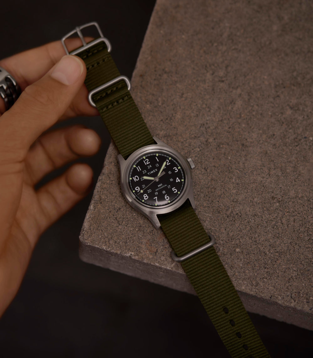 MK1® Hand-Wound 36mm Fabric Strap Watch - TW2Y07900 | Timex UK
