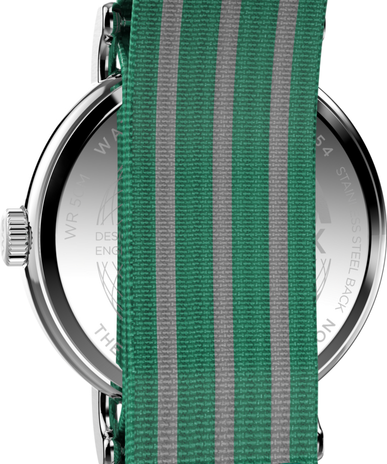 TW2Y08800 Timex Weekender 40mm Fabric Strap Watch Caseback Image