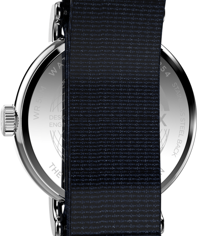 TW2Y09000 Timex Weekender 37mm Fabric Strap Watch Caseback Image