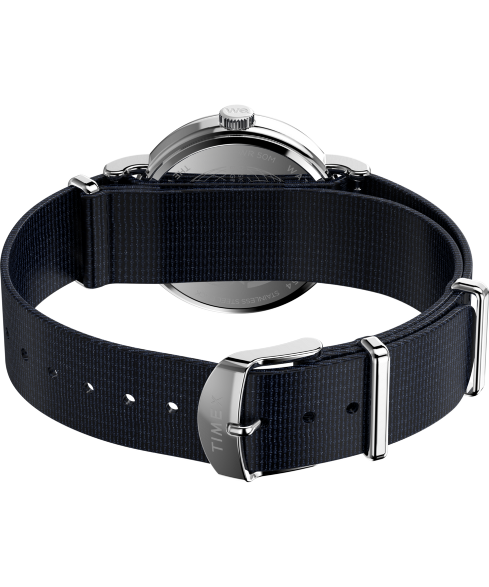TW2Y09000 Timex Weekender 37mm Fabric Strap Watch Caseback with Attachment Image