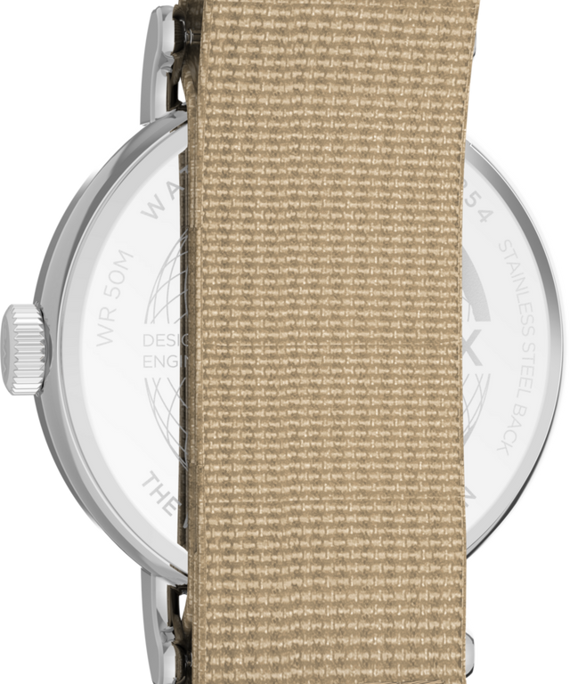 TW2Y09100 Timex Weekender 37mm Fabric Strap Watch Caseback Image