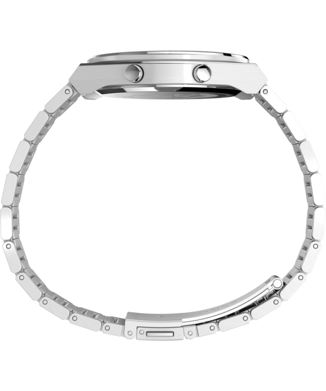 TW2Y09800 Q Timex® Q80 Continental 39mm Stainless Steel Bracelet Watch Profile Image