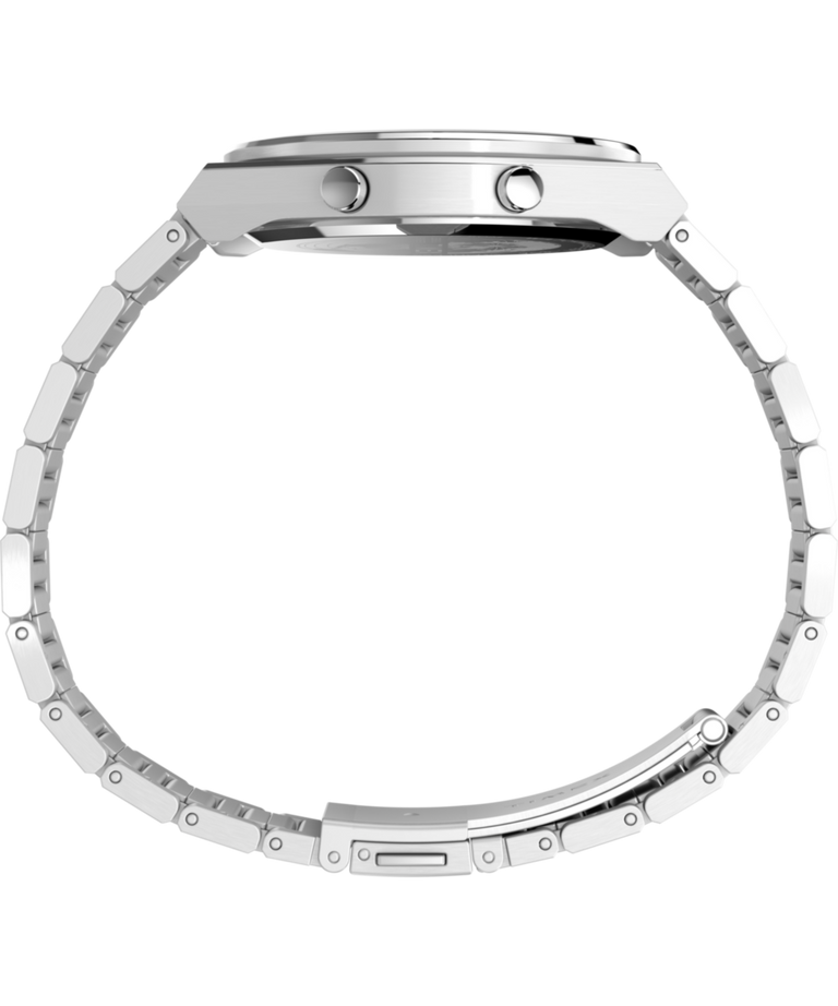 TW2Y09800 Q Timex® Q80 Continental 39mm Stainless Steel Bracelet Watch Profile Image