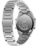 TW2Y09800 Q Timex® Q80 Continental 39mm Stainless Steel Bracelet Watch Caseback with Attachment Image