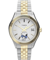 TW2Y11100 Peanuts® x Timex Legacy Bowtie 34mm Stainless Steel Bracelet Watch Primary Image