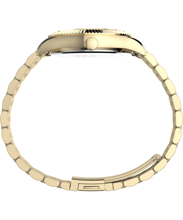 TW2Y11400 Timex x Jacquie Aiche 36mm Stainless Steel Bracelet Watch Profile Image