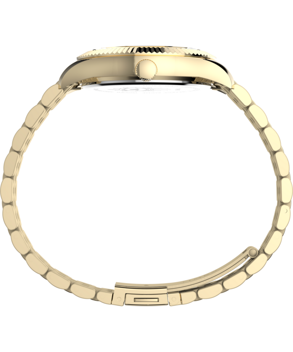 TW2Y11400 Timex x Jacquie Aiche 36mm Stainless Steel Bracelet Watch Profile Image
