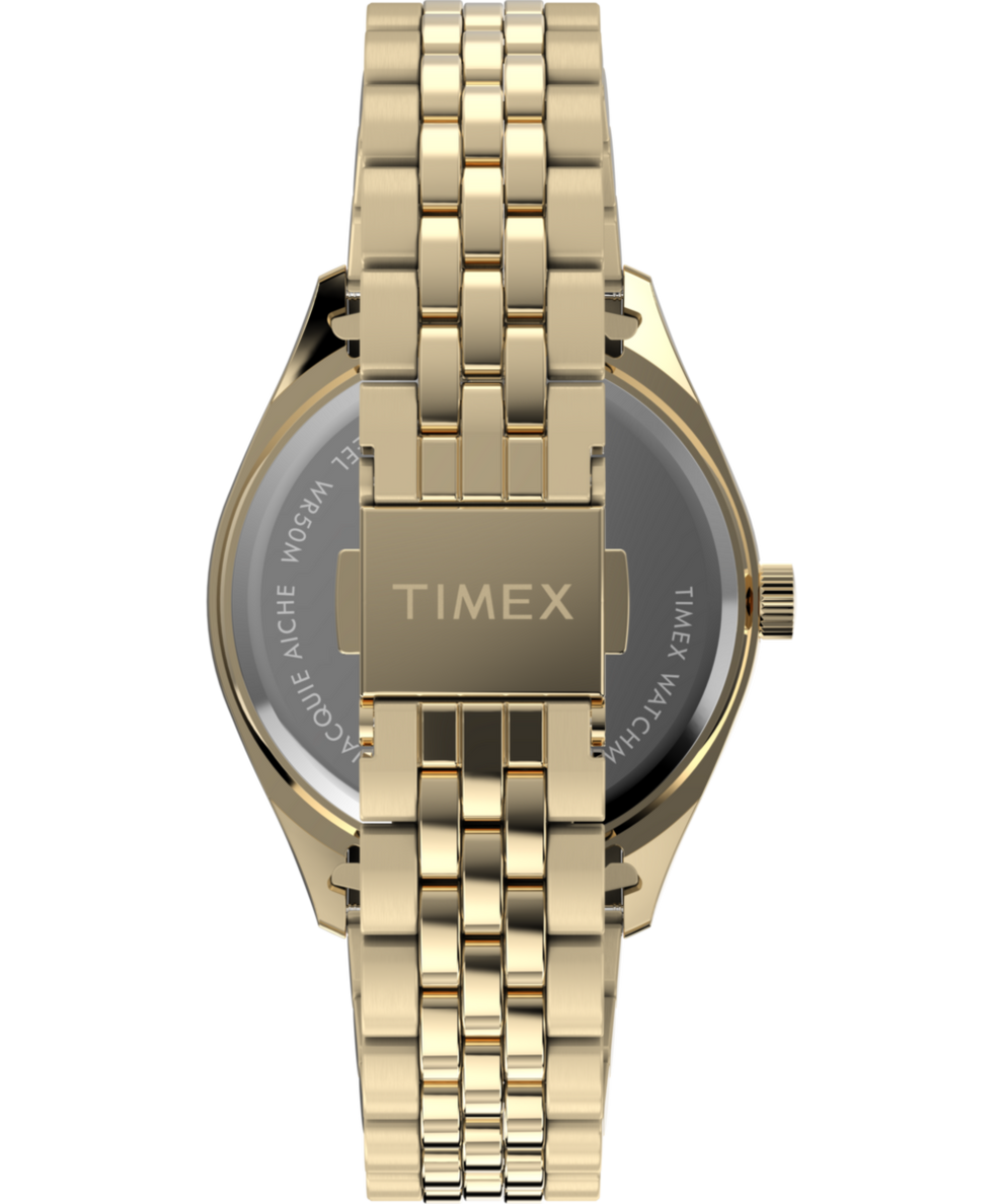 TW2Y11400 Timex x Jacquie Aiche 36mm Stainless Steel Bracelet Watch Strap Image