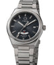 TW2Y12100 Q Timex® Continental GMT 39mm Stainless Steel Bracelet Watch Collab Additional Image