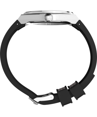 TW2Y12200 Q Timex® Continental GMT 39mm Synthetic Rubber Strap Watch  Profile Image