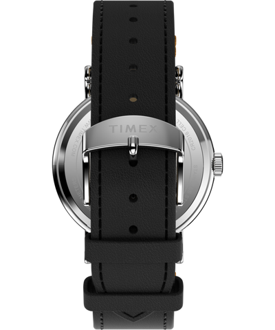 TW2Y12300 Peanuts® x Timex Weekender Pumpkin Dial 40mm Leather Strap Watch Strap Image