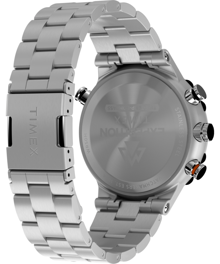 TW2Y12900 Expedition Tide-Temp-Compass 45mm Stainless Steel Bracelet Watch Caseback with Attachment Image