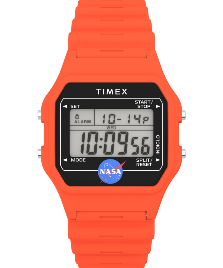 TW2Y13300 Timex Main Street NASA Artemis Digital 36mm Resin Strap Watch Primary Image
